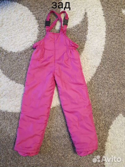 Комбенизон теплый на девочку