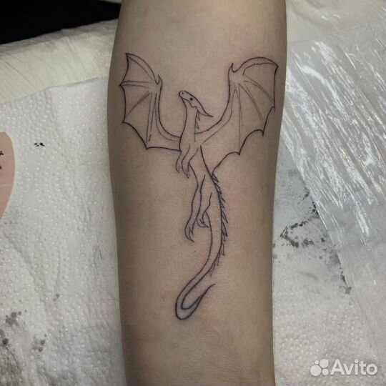 Модель на татуировку