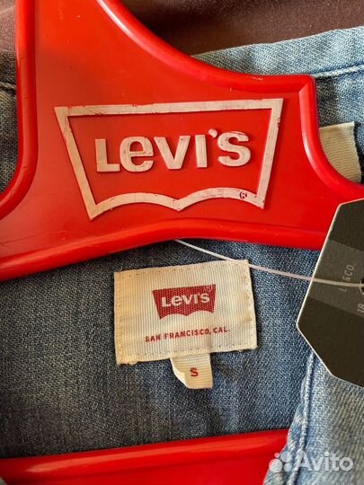 Рубашка мужская джинсовая Levi'S (оригинал)