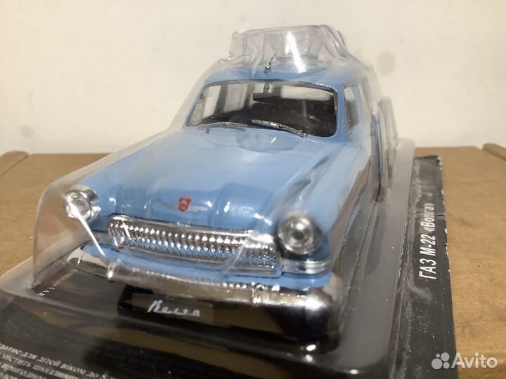 Модель автомобиля газ-22 Волга 1:43 деа