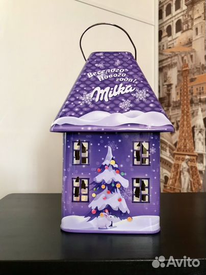 Новогодний домик Milka