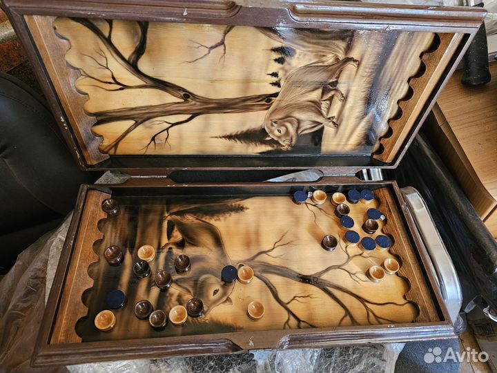 Нарды ручной работы