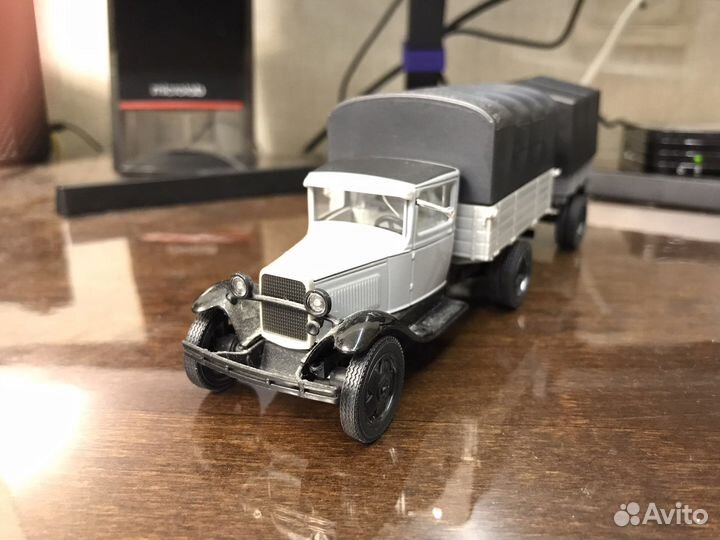 Газ-аа полуторка с прицепом