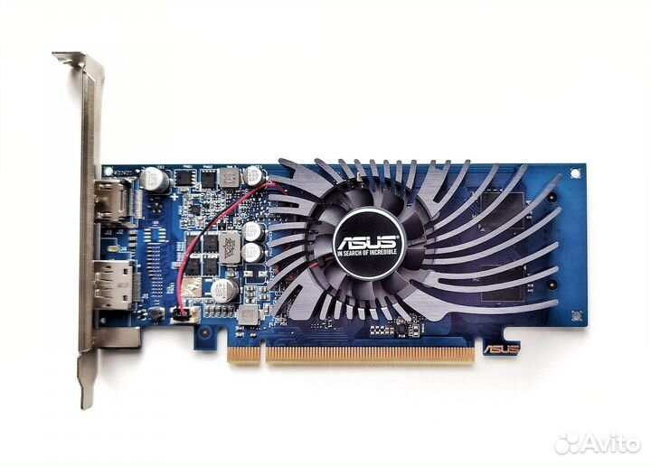 Видеокарта Asus GT 1030 2гб ddr5, Low Profile