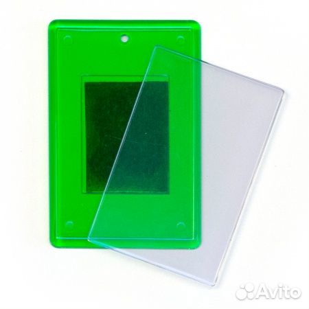 Магнит акриловый М52 зеленый флуоресцентный