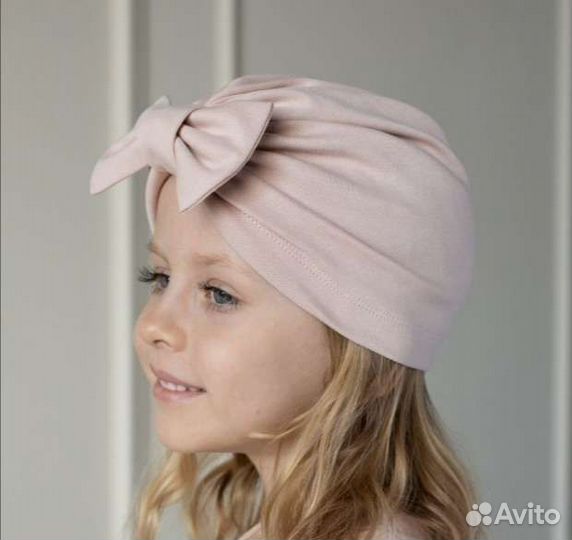 Чалма с бантом летняя, панама, шапочка