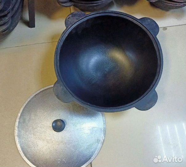Казан чугунный 8 литров