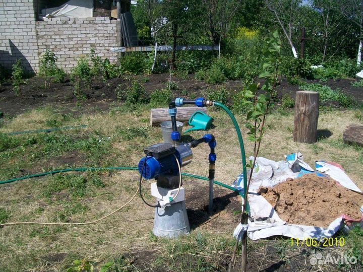 Бурение скважины под воду