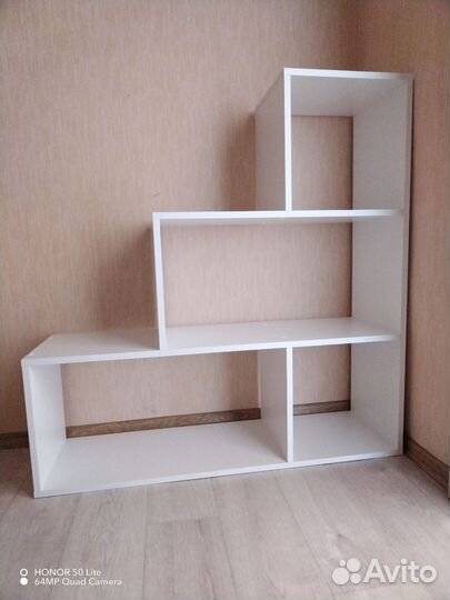 Полка напольная деревянная