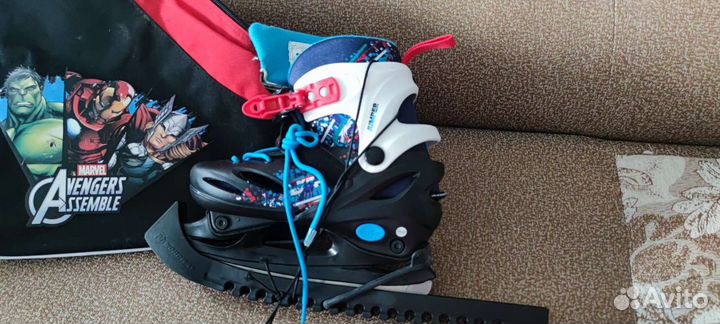 Коньки ледовые раздвижные