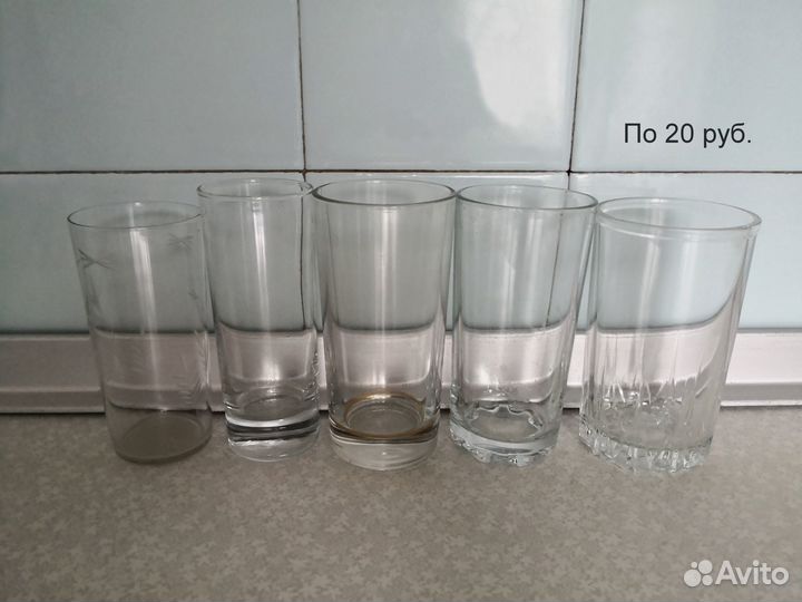 Высокие стаканы