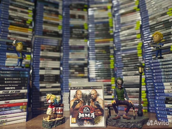 MMA - PS3 - 3000 дисков,обмен на ваши старые игры