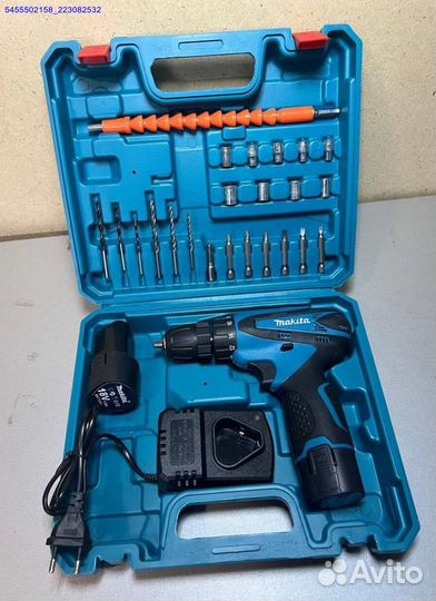 Шуруповерт makita 18v с набором