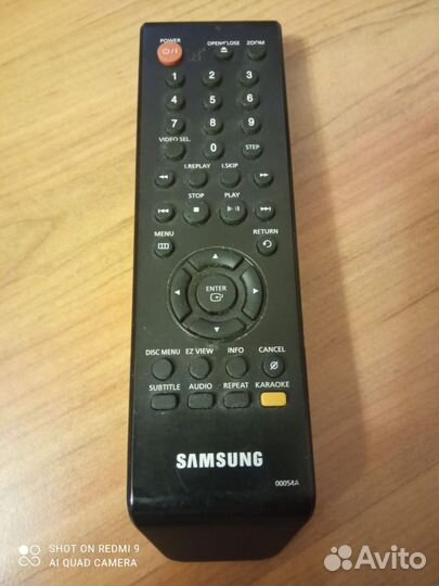 Пульт Samsung 00054A для DVD