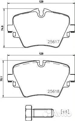 Передние тормозные колодки