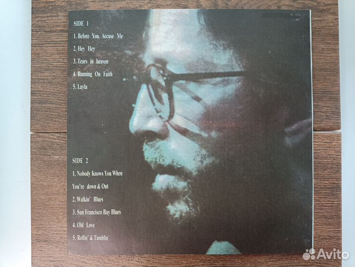Eric Clapton. Виниловые пластинки