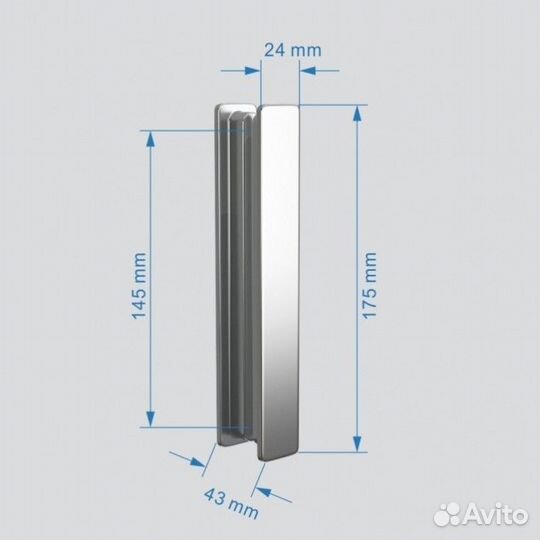 Душевой уголок Abber Sonnenstrand AG07110-S75 110x75