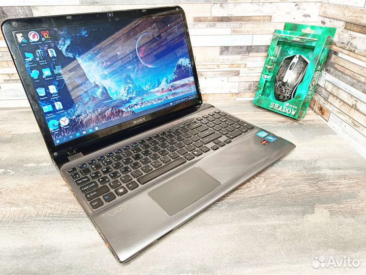 Ноутбук Sony Vaio на i5 и SSD 120