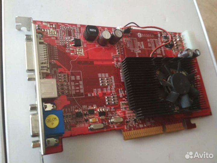 Видеокарта для компьютера PCI-e-AGP-PCI