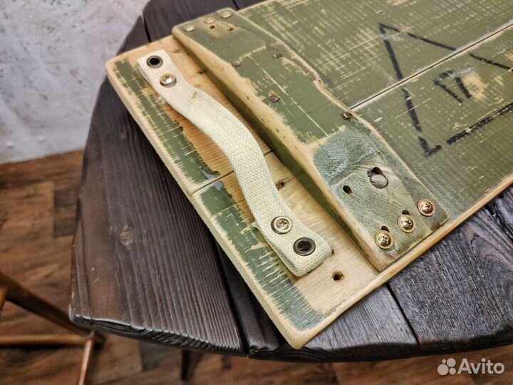 Поднос из армейского ящика времён СССР