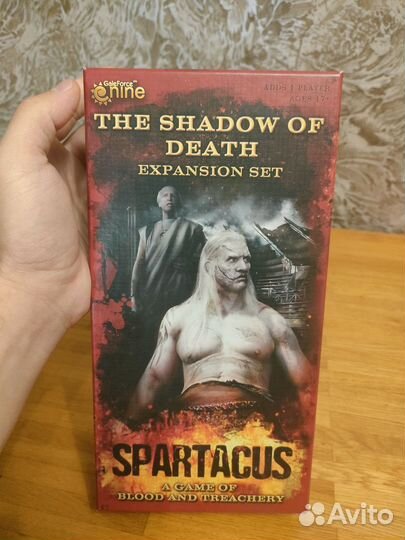 Настольная игра Spartacus the shadow of death