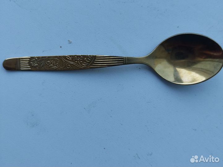 Набор чайных ложек СССР позолота