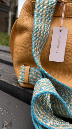 Рюкзак Coccinell новый мягкая кожа оригинал