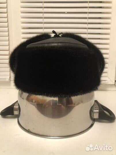 Шапка ушанка мужская мех