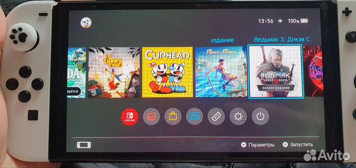 Nintendo switch oled прошитая 512gb samsung