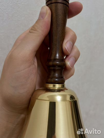 Колокольчик с ручкой