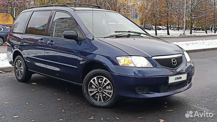 Mazda MPV 3.0 AT, 2002, 133 800 км