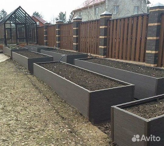 Грядка из дпк комплект