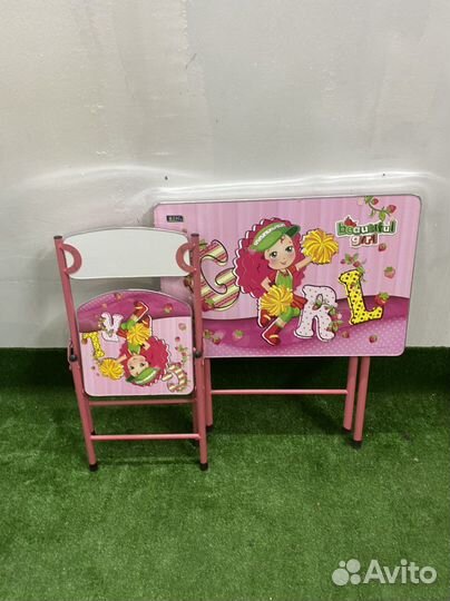 Детский стол и стул складной Новый