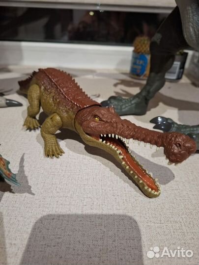 Динозавры jurassic world mattel