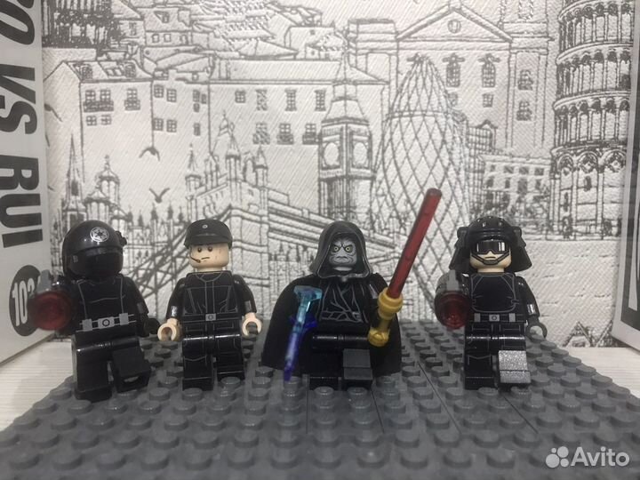 Lego star wars минифигурки