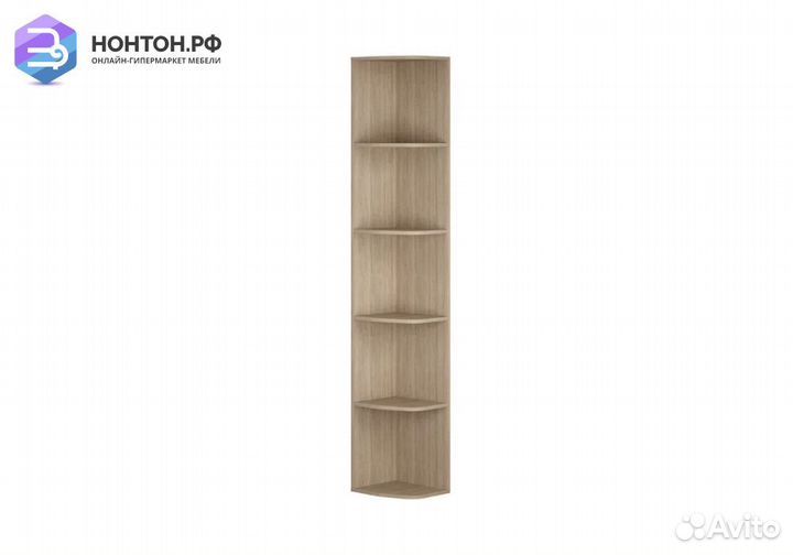 Торцевой стеллаж Палермо-3 Юниор ясень шимо светлы