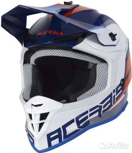 Шлем для мотоцикла кроссовый эндуро acerbis