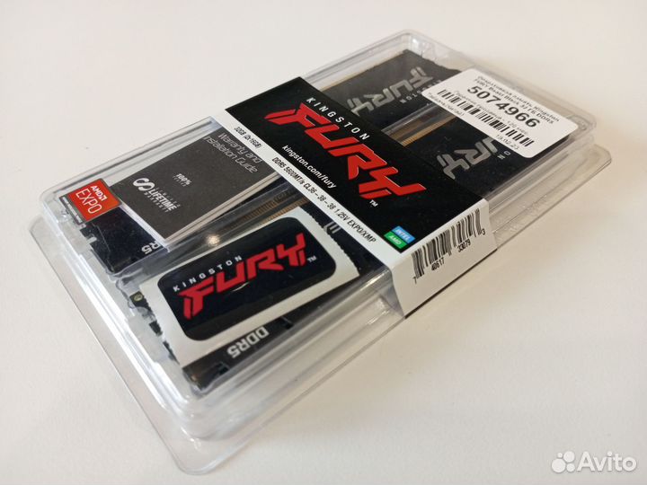 Kingston Fury Beast Black DDR5 32GB 5600MT/s