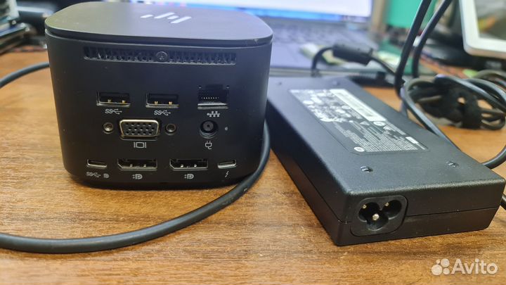 Док-станция HP Thunderbolt HSN-IX01 + блок питания