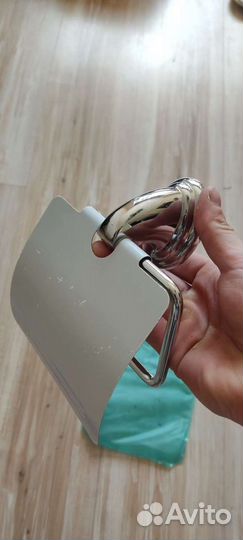 Держатель для бумаги, хром