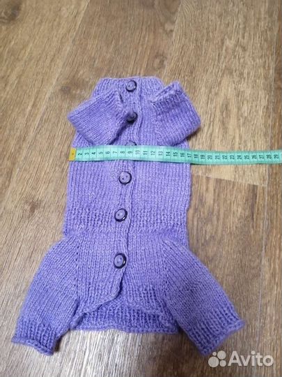 Вязаный комбинезон одежда для собак