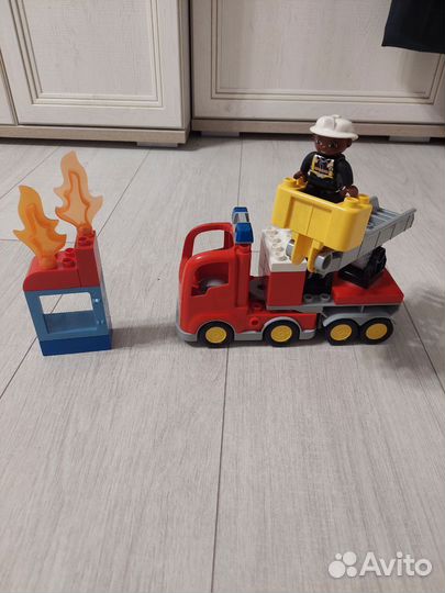 Lego duplo, пожарная машина