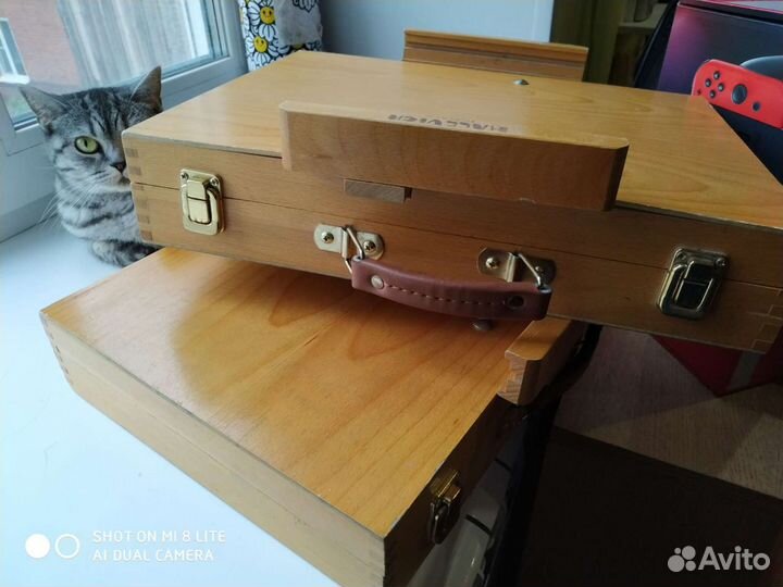 Настольный мольберт этюдник Малевич