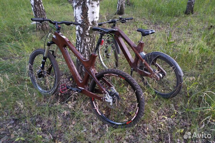 Деревянная рама велосипеда