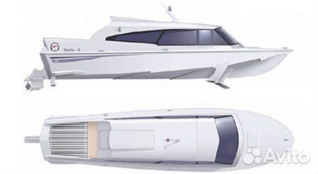 Катер Волга с каютой