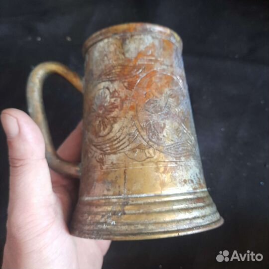 Редкая мельзиоровая пивная кружка