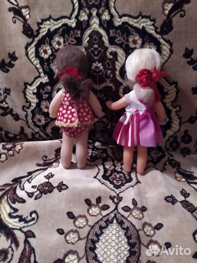 Кукла паричковая СССР 60-х годов