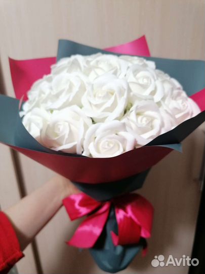 Цветы мыльные розы Нефтекамск Доставка