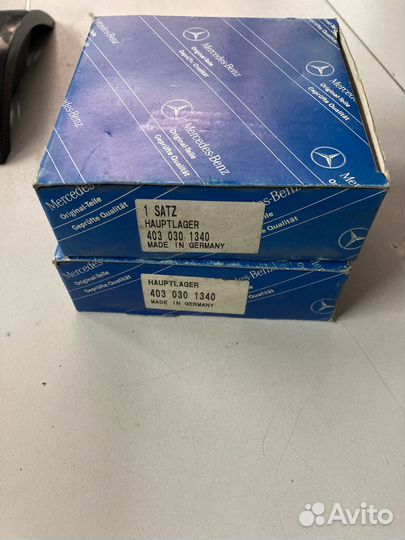 Mercedes A4030301340 A4220300440 вкладыш коренной