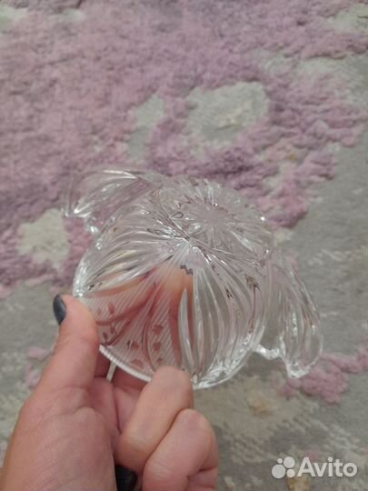 Ваза малая хрусталь